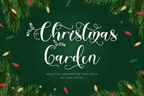 A Designer's Review of Christmas Garden: The Whimsical Script Font