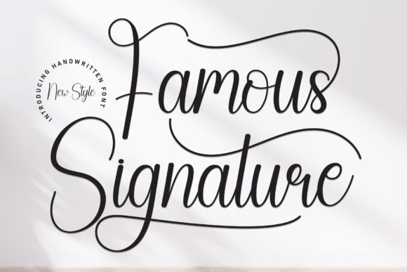 A Practical Review of the Famous Signature Font for Web Design