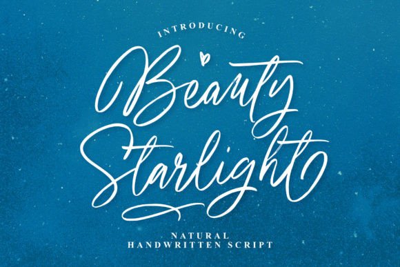 Beauty Starlight: A Marketing Designer's Review of a Celestial Script Font