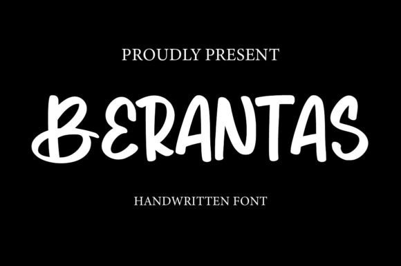 Berantas Font: A Designer's Handwritten Partner for Real Branding Projects