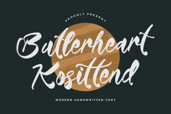 Butlerheart Kosittend: A Modern Handwritten Font for Editorial Stories