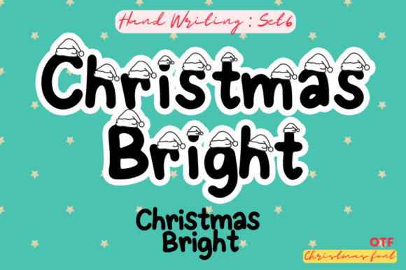 Christmas Bright 6: A Festive Script Font for Branding Projects