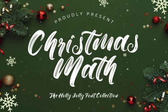 Christmas Math: A Font That Builds a Cohesive, Festive Brand