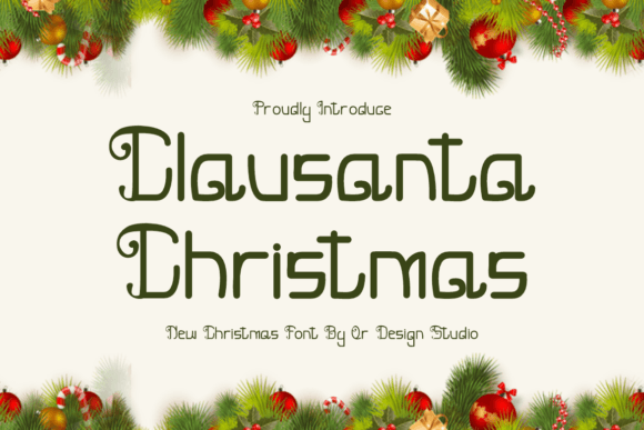Clausanta Christmas: A Handwritten Font for Creative Makers