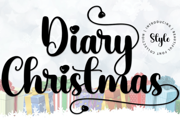 Diary Christmas: A Font for Editorial Connection