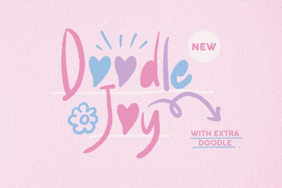 Doodle Joy: A Font That Brings Your Brand Personality to Life