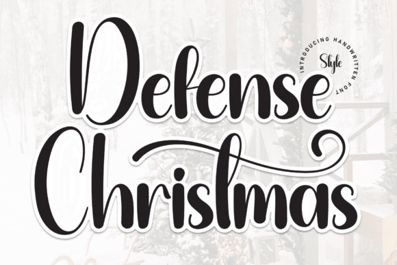 Finding the Perfect Display Font: Testing Defense Christmas on a Client Landing Page