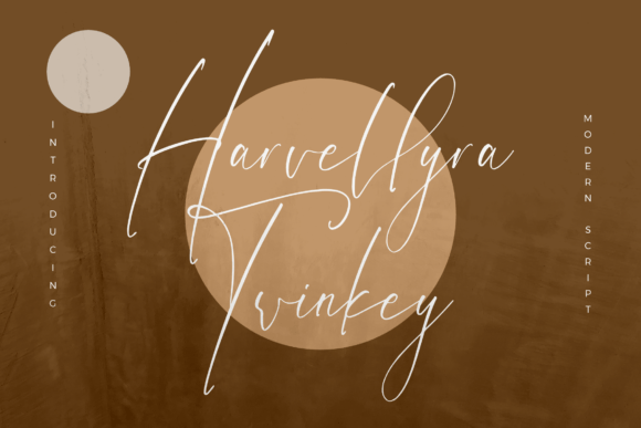 Harvellyra Twinkey Font for Creative Brands