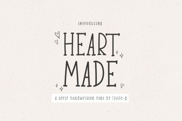 Heart Made: A Font That Fits the Brand You’re Crafting