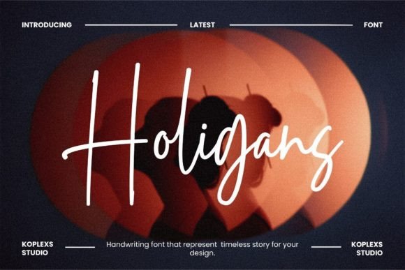 Holigans: A Natural Script Font for Human-Centered Marketing