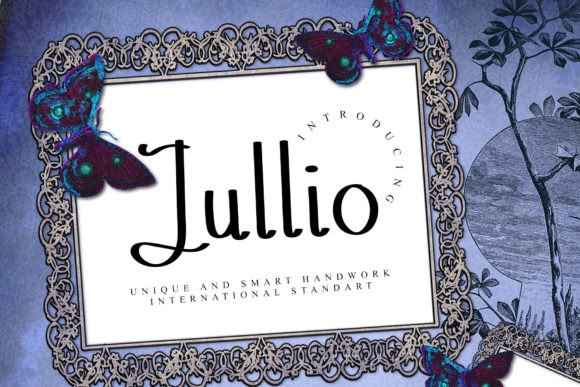 Jullio: A Font That Brings Handwritten Charm to Your Website