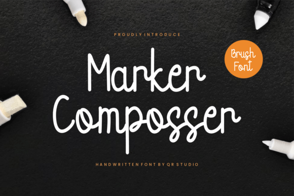 Marker Composser: The Bold Font for Your Campaign Spotlight
