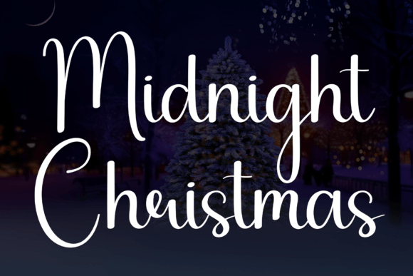 Midnight Christmas: A Warm and Friendly Font for Your Brand Story