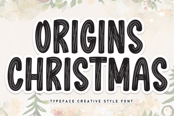 Origins Christmas: A Friendly Handwritten Font for Your Brand