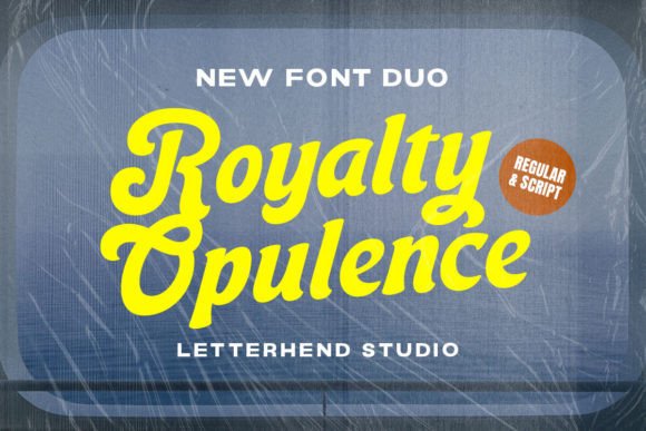 Royalty Opulance: A Bold Script Typeface for Digital Branding