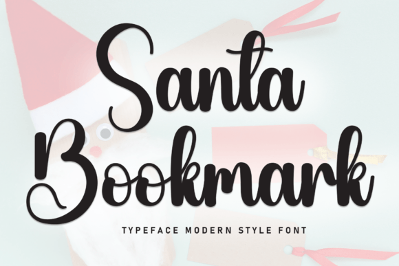 Santa Bookmark: A Playful Script Font for Digital Branding