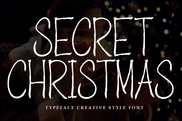 Secret Christmas: A Handwritten Font for Heartfelt Projects