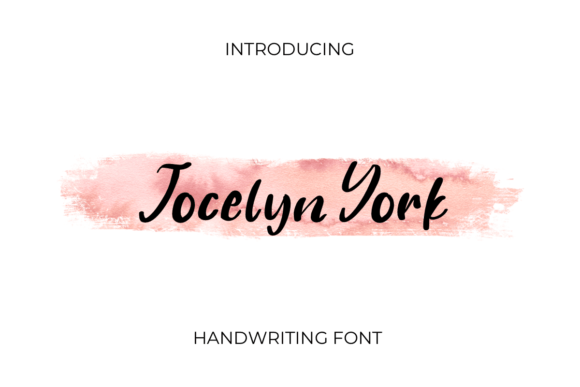 The Jocelyn York Font: A Handwritten Asset for Digital Design