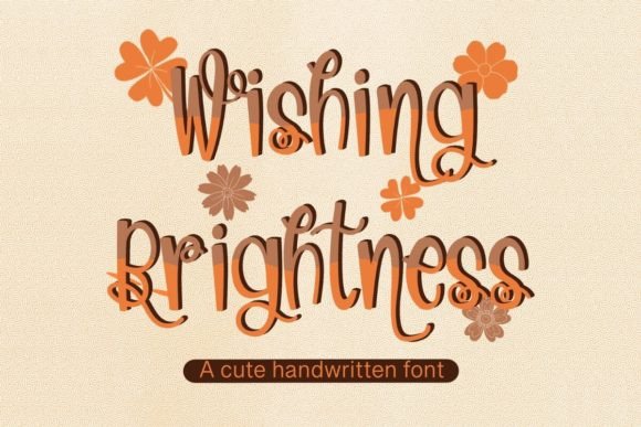 Using Wishing Brightness Font for Digital Brand Impact