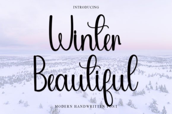 Winter Beautiful: A Font for Every Creative Project